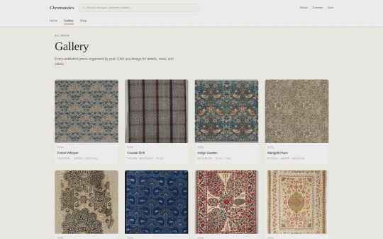 Chromatales — a complete operations rebuild for a digital art gallery